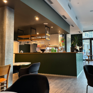 Un bar de restaurant.